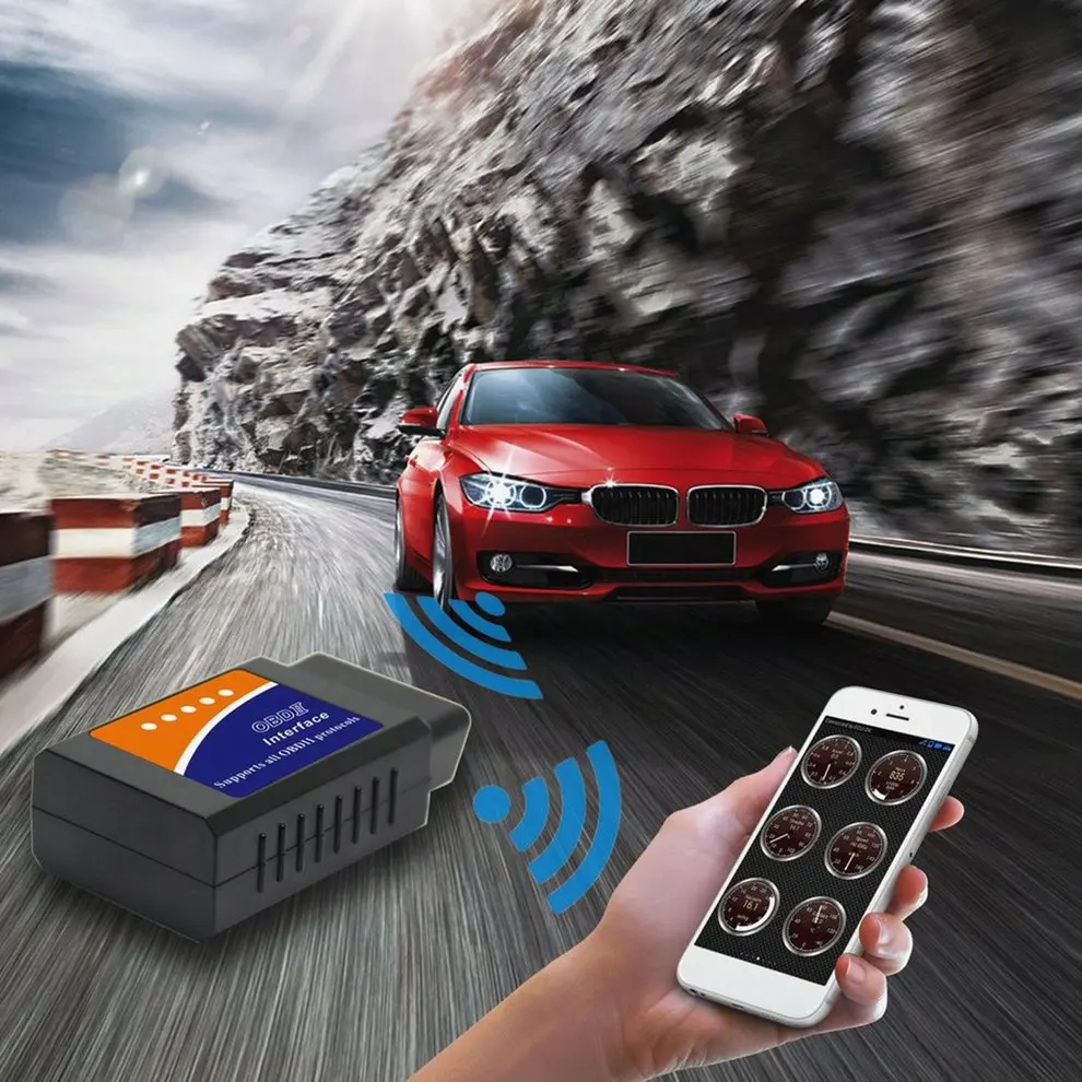 Интерфейс ELM 327 V1.5 работает на Android Torque CAN-BUS elm327 Bluetooth OBD2/OBD II автомобильный диагностический сканер инструмент