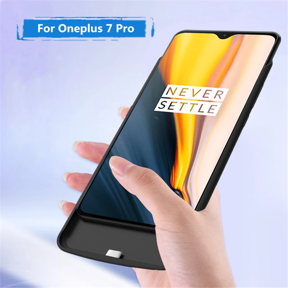 Внешнее зарядное устройство NTSPACE чехол s для Oneplus 7 Pro аккумулятора 6500 мАч