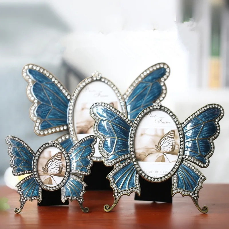 European Style Picture Photo Frame Butterfly Metal Frames ElimElimin