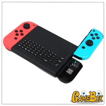 

2.4G Wireless Game Keyboard for Nintend Switch Joy-Con Mini Gaming Keyboard Controller For Switch NS Game Console