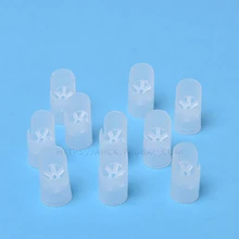 10Pcs/Set Dental materials Strong suction head with filter To prevent debris A flexible pipette tip