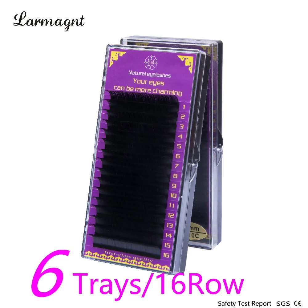 

A ll size Mink Eyelashes J B C D Curl Natural Individual Eyelash ExtensionLong False Eye Lashes Fake Eyelash Free shipping