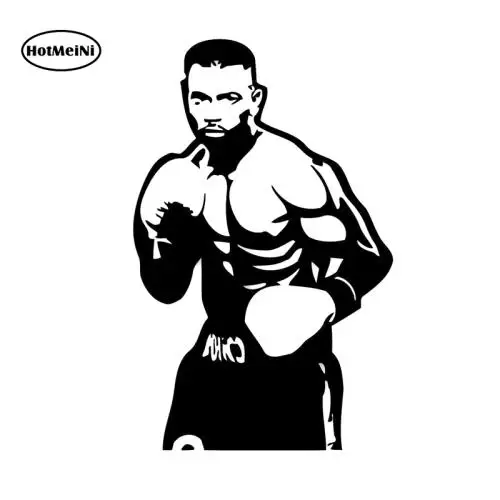 

HotMeiNi Interesting Creative Sports Boxing Martial Arts Athlete Car Stickers Vinyl Decal For Truck Window Bumper Laptop 10*16cm