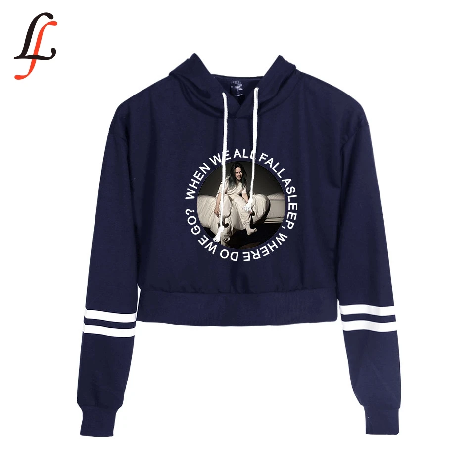  Billie Eilish New 2019 hoodie Women sweatshirt Clothes Hooded Harajuku Print Hoodies streetwear top