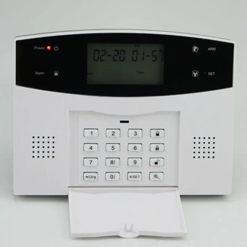 Горячая Распродажа Беспроводная PSTN GSM сигнализация 433 МГц домашняя охранная сигнализация