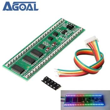 

Assembled RGB Double Channel 24 Level Indicator Module Free Shipping