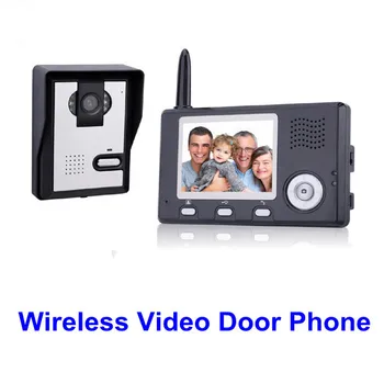 

3.5inch wireless Video Door Phone with photoing functions (2Moniters +1Camera) manufacturer with one year warranty