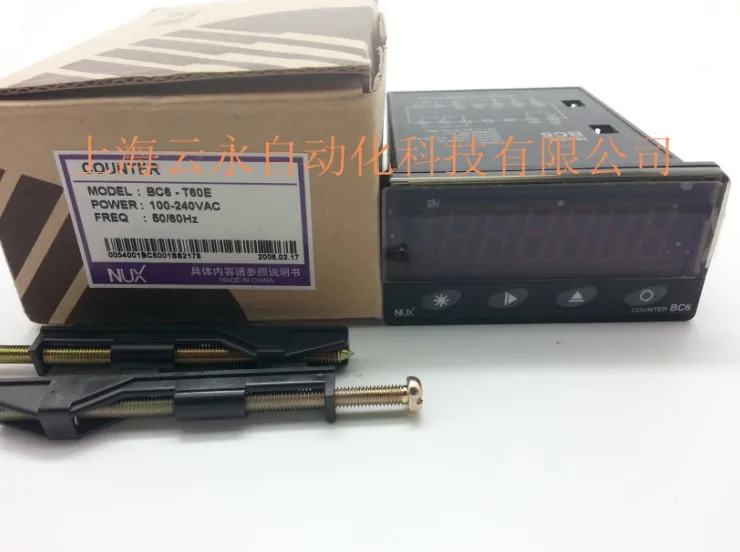

New original authentic GE6-T6A repace of BC6-T60E HANYOUNGNUX timer