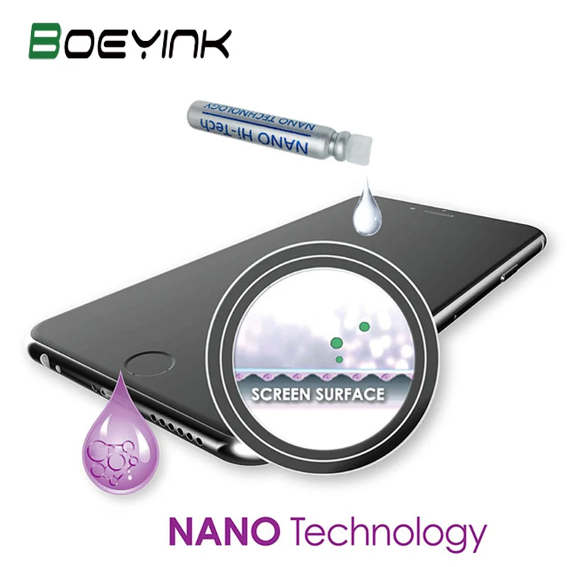 Universal Nano Liquid Screen Protector For font b iPhone b font 6 7 8 Plus XS
