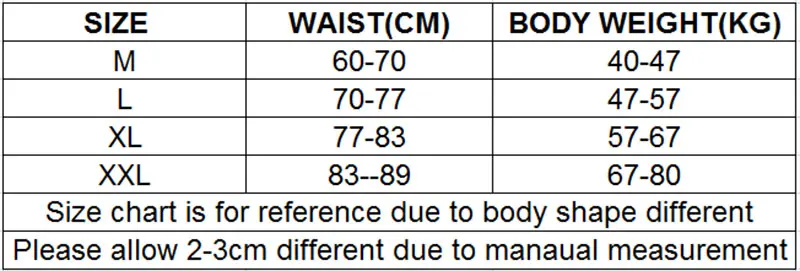 SIZE-CHART