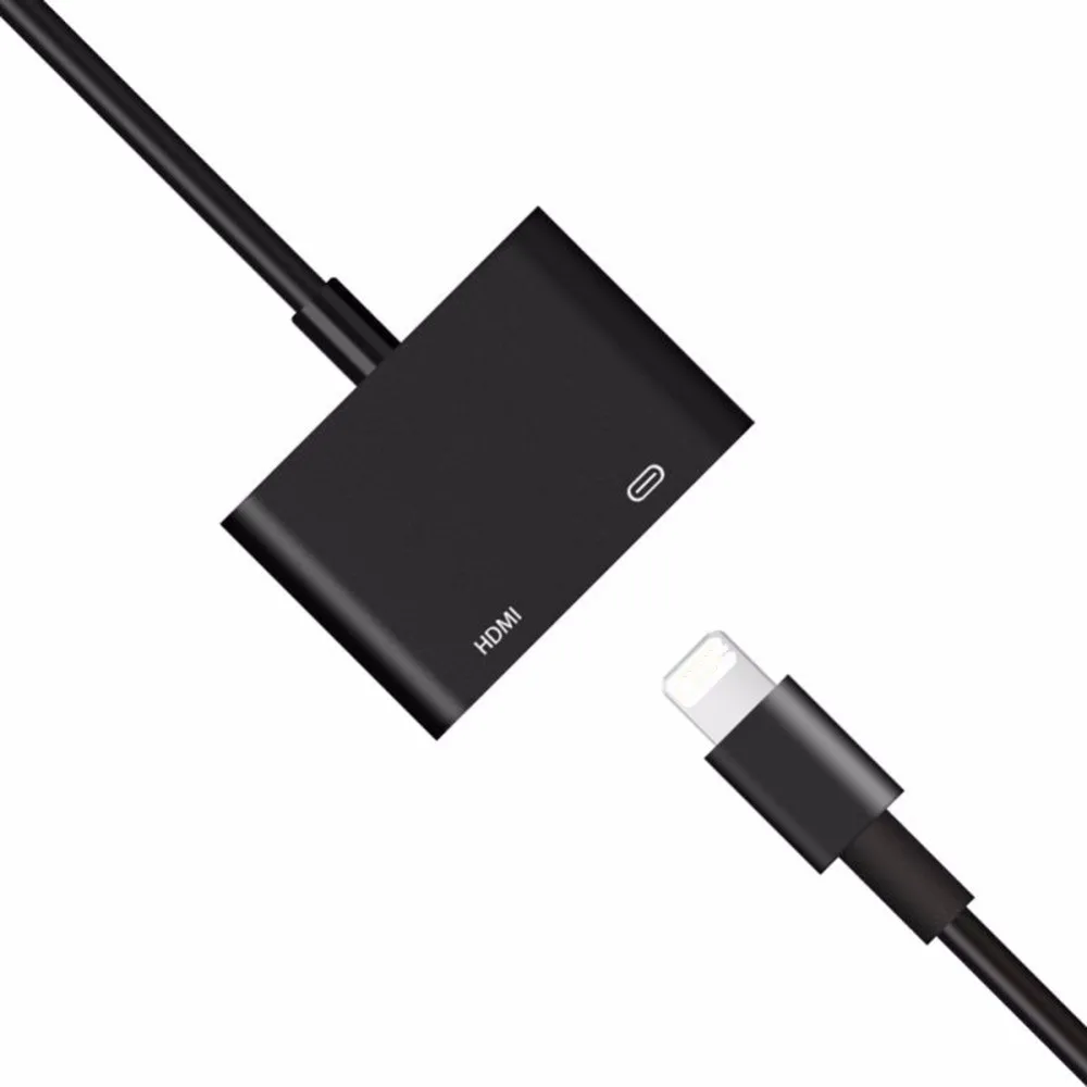 Цифровой Кабель адаптер для AV HDMI/HDTV TV iPhone в HDMI конвертер 6 7 8 X Lightning адаптер|digital