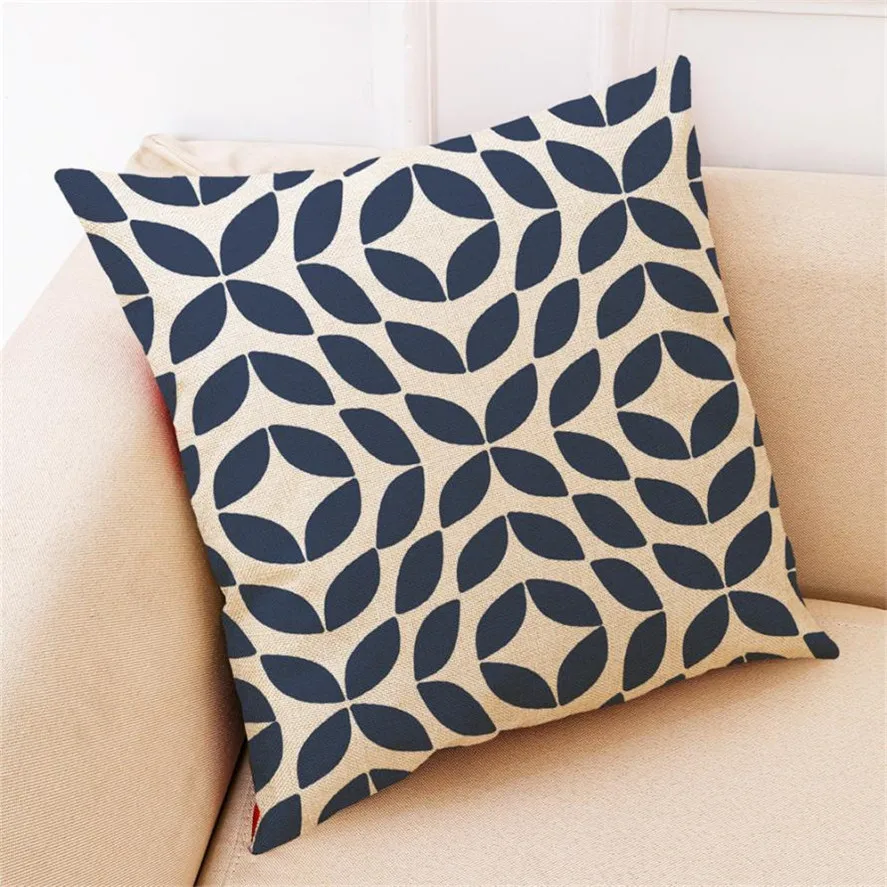 

Brand New 1PCS Home Square Pillow Cases 45*45 Ouneed creative Throw Pillow Case pillows Cover New Year's Gift High Quality