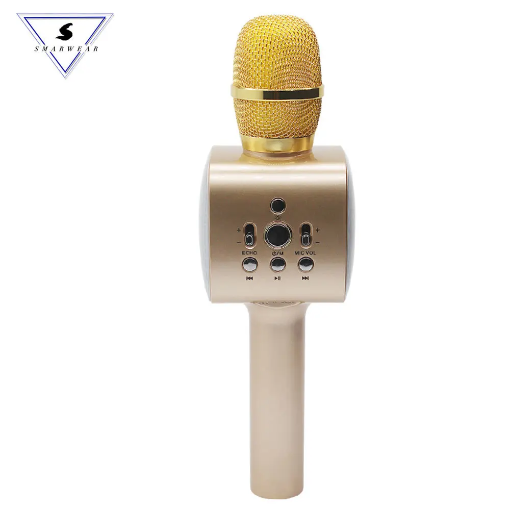 

Fsoran M5 Wireless Bluetooth Karaoke Microphone For Phone FAMILY KTV Portable Mini Mic Music Singing Playing Speaker