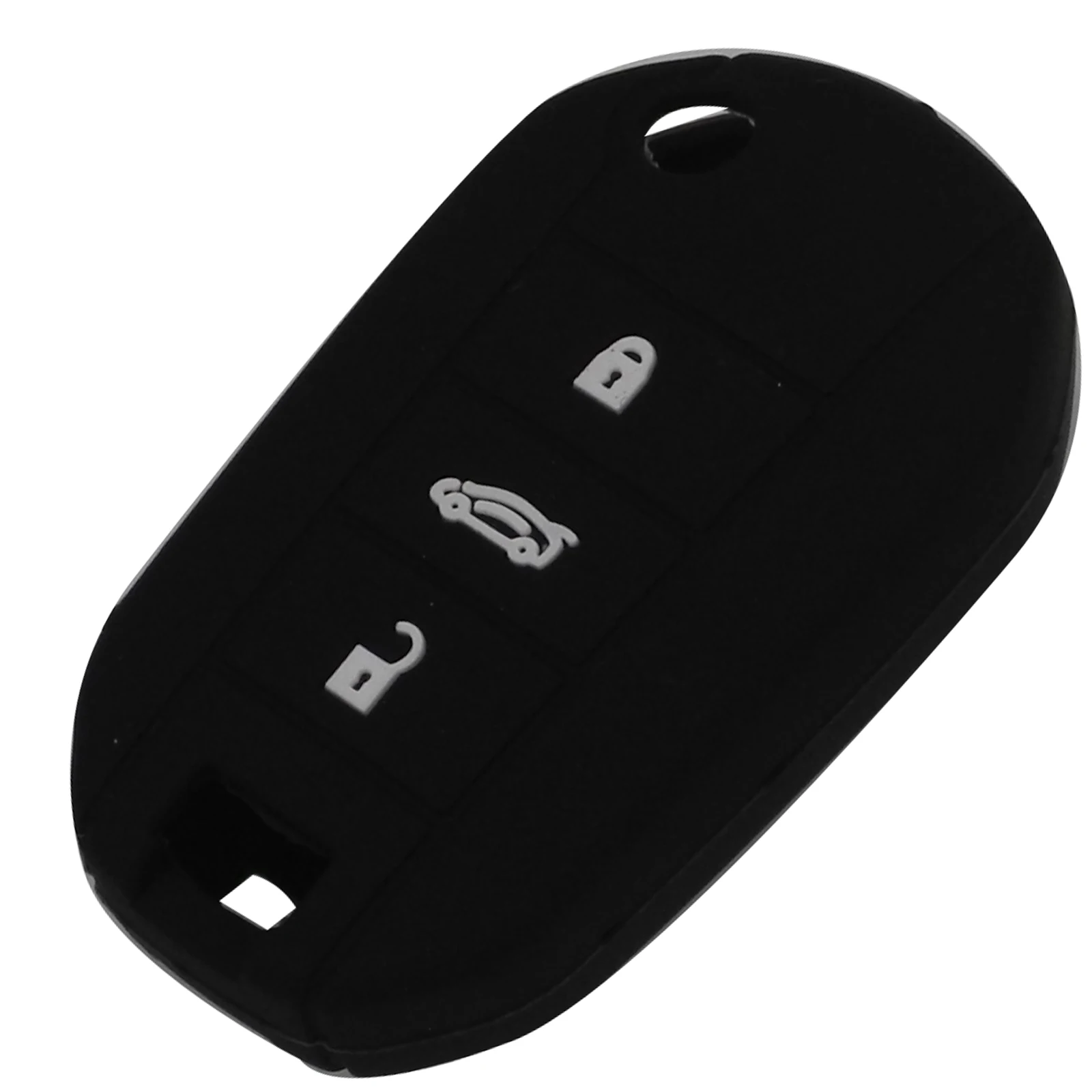 Keyforkess 30 pz/lotto copertura chiave dell'automobile di vibrazione del Silicone per Citroen C4 CACTUS C5 C3 C4L Peugeot 508 301 2008 3008 408 portachiavi -