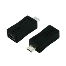 Mini USB Female to Micro USB Male Cable Adapter Universal Cable Converter mini usb female to micro usb male adapter converter