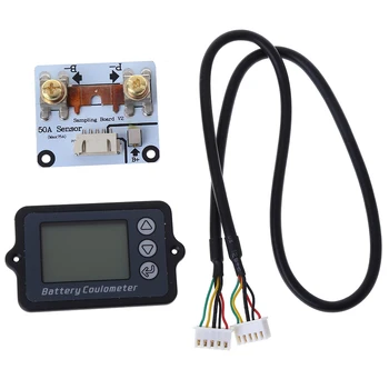 

DC 8-80V 50A Battery Coulometer TK15 Battery Tester for LiFePo Coulomb Counter