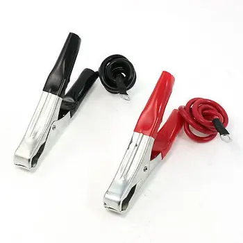 

Charger Tester Spare Part Circle Terminal 800-1000W Alligator Clip 2 Pcs