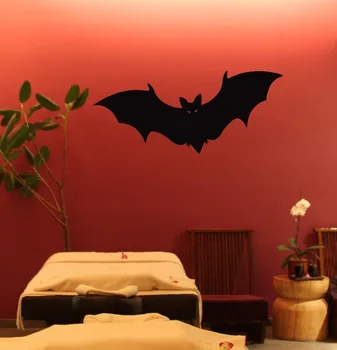 

Wall Stickers Vinyl Decal Nursery For Kids Bat Batman Comics Hero
