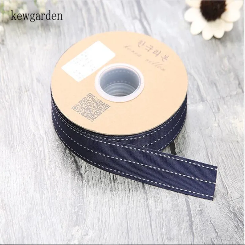 Kewgarden корсажные ленты в горошек 3/8 дюйма 5/8 1 дюйм 1/2 DIY бант атласная лента
