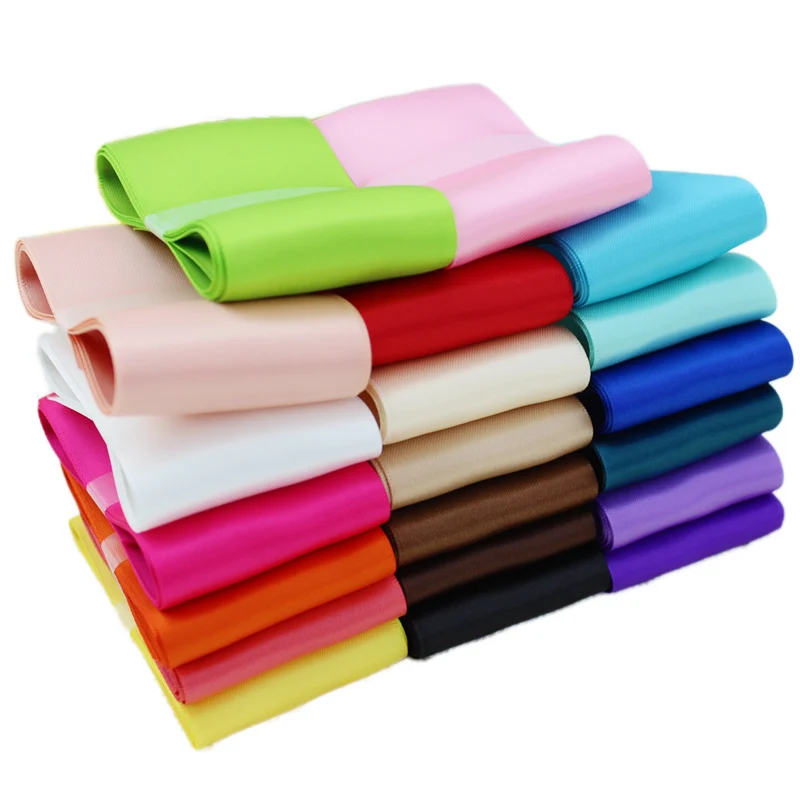 

(3 meters/lot) 50mm Double Face Satin ribbon polyester wholesale Christmas Ribbons