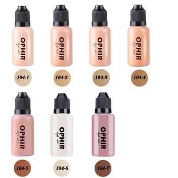 

OPHIR PRO Airbrush Face Make-up Concealer Foundation Spray Air Makeup Foundation for Airbrush Kit-1oz/Bottle _TA104