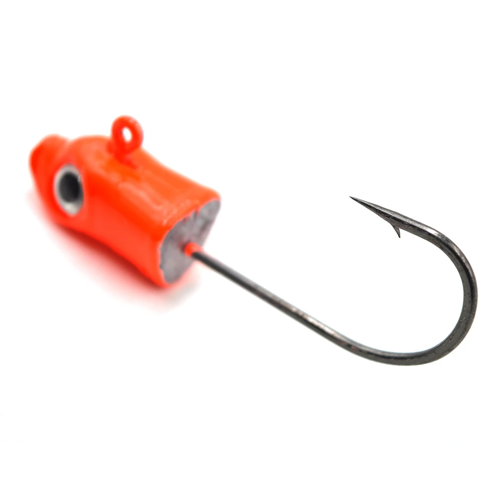 10 pcs 33g jigs head fishing lure lead head jigs Two color fihsing bait