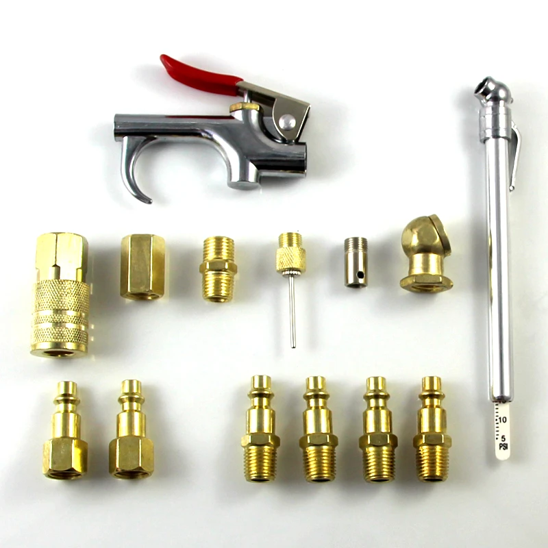 14 шт набор пневматических инструментов пневматический пистолет и датчик шин