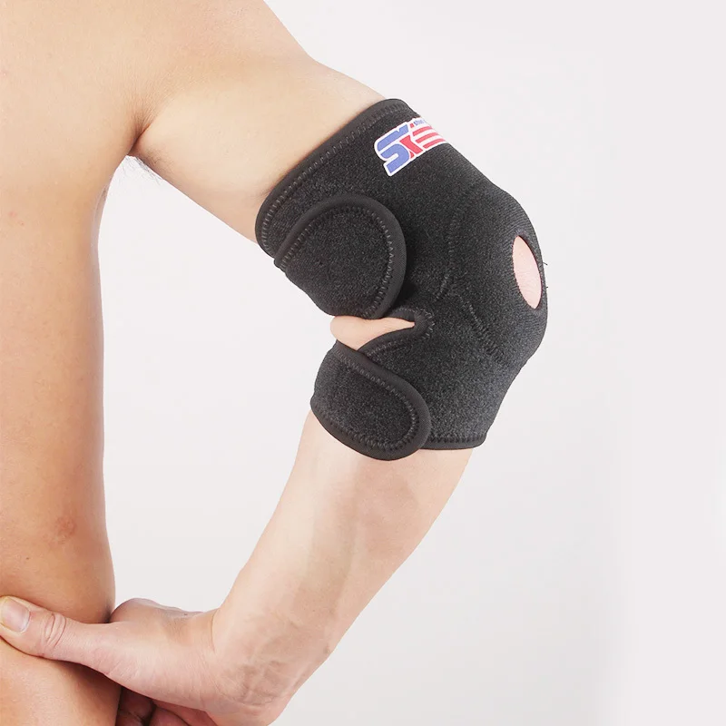 Cycling Basketball Badminton Dual Pressurized Breathable Sports Protective Gear Elbow Protector