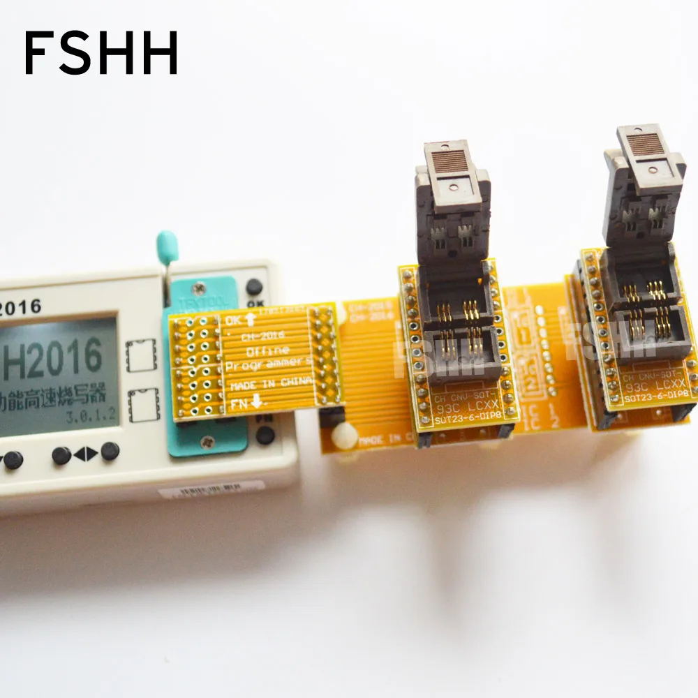  α׷ CH2016 SPI ÷ α׷ + SOT23-6 ׽Ʈ  (93c/93lcxxx eeprom )  1 巡 2 α׷