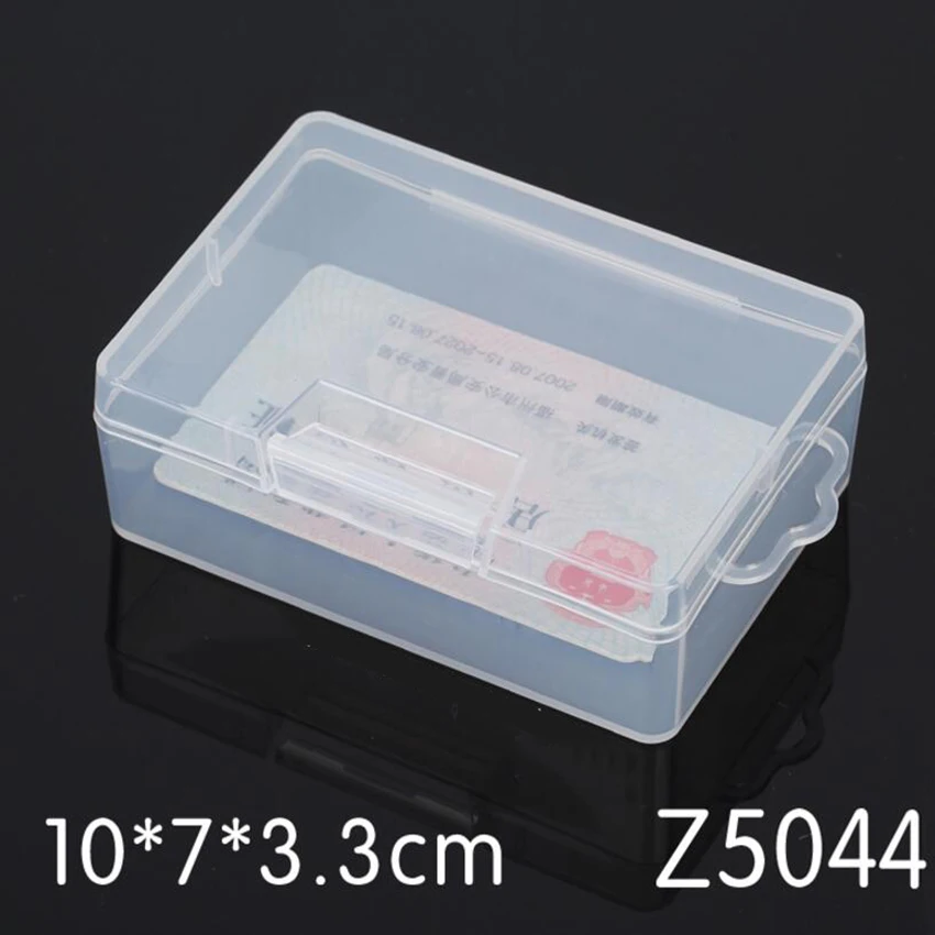 Прямоугольная пластиковая прозрачная коробка для хранения электронных деталей винтовые шарики контейнер Органайзер