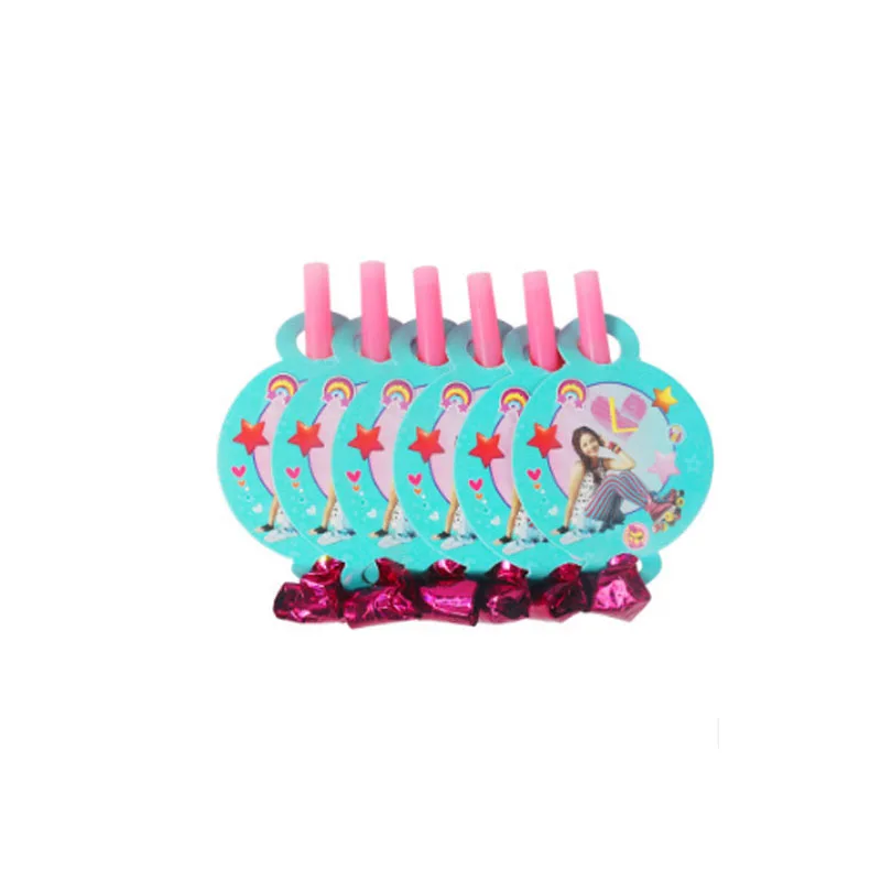 Soy Luna тема бумажные тарелки и соломки салфетки День Рождения украшения Дети девушки ребенок душ одноразовая посуда