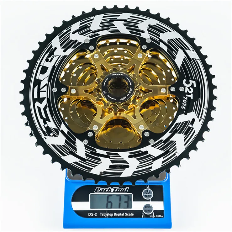Zracing 12s ALPHA велосипедные кассеты для MTB велосипеда свободного хода 50T 52 T, 12 Скоростей легкий маховик для M9100/XX1 X01 GX NX Eagle - Цвет: gold 12S-52T