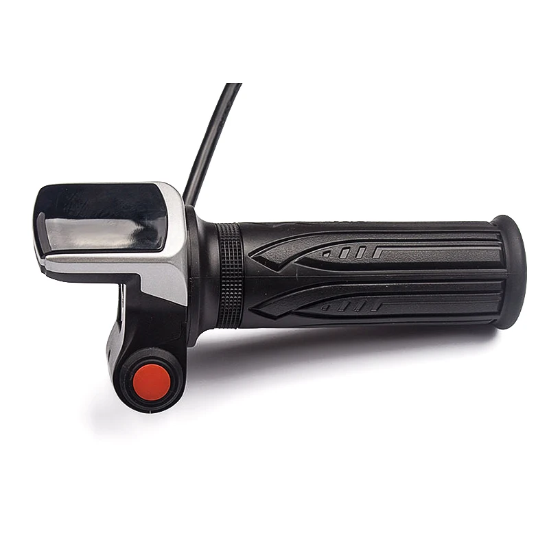 E велосипед твист дроссельная заслонка электрический скутер контроль скорости ЖК-экран для отображения данных о заряде аккумулятора с выключателем индикатор напряжения батареи газовые педали