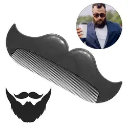 Портативный пластик расческа в форме усов Борода волос расчёски и гребни для волос инструмент укладки для мужчин