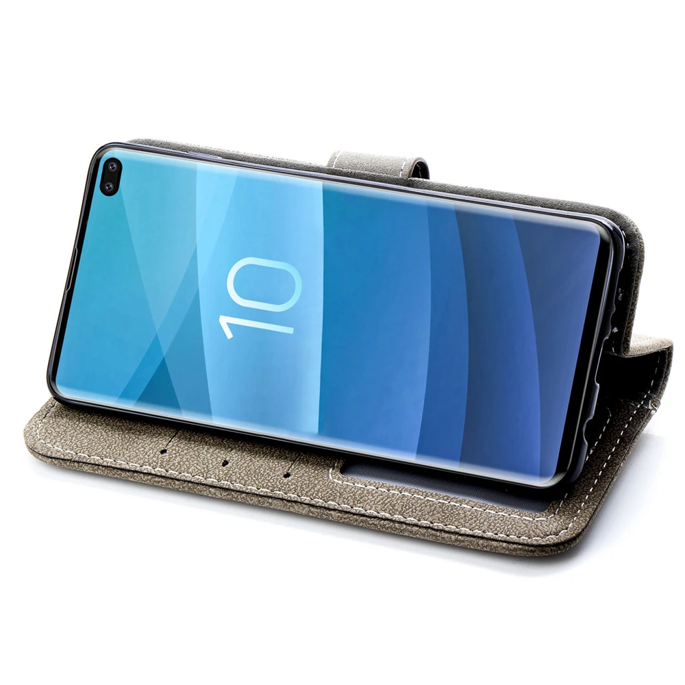 Чехол-портмоне с откидной крышкой крышка чехол для телефона для samsung Galaxy Note 10 плюс S10 S10e Lite 8 9 S e 7 S9 S8 S7 край Note10 S10plus S9plus S8Plus