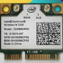 SSEA новая wifi+ Bluetooth 4,0 сетевая карта для Intel wireless-N 2230 2230BNHMW Половина MINI PCI-E 802.11b/g/n Wlan Беспроводная карта