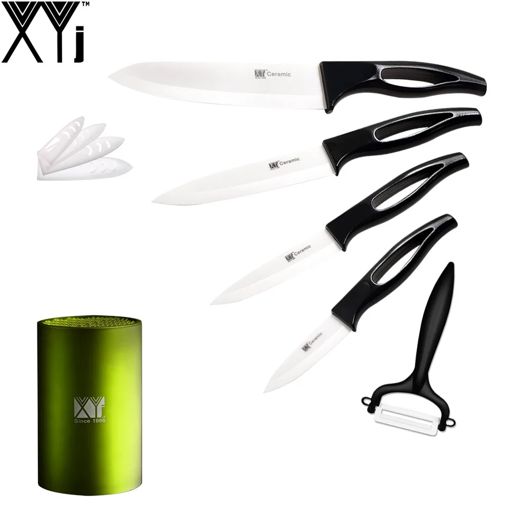 Buy XYJ Brand Zirconium Oxide Blade Ceramic Knives Sharp 3, 4, 5, 6 Inch