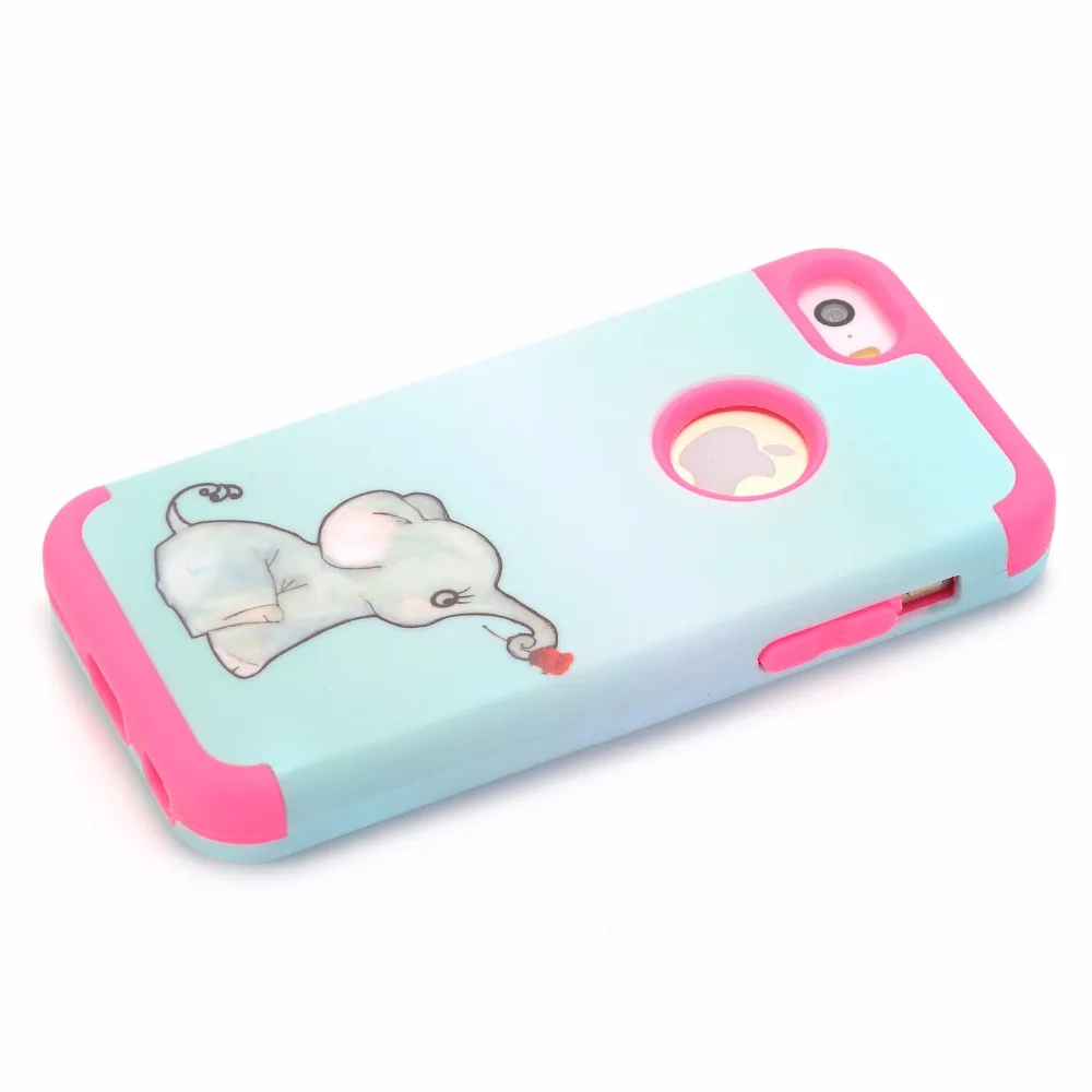 For APPLE IPHONE 5/5c/5S/SE iphone 5s case silicone clear