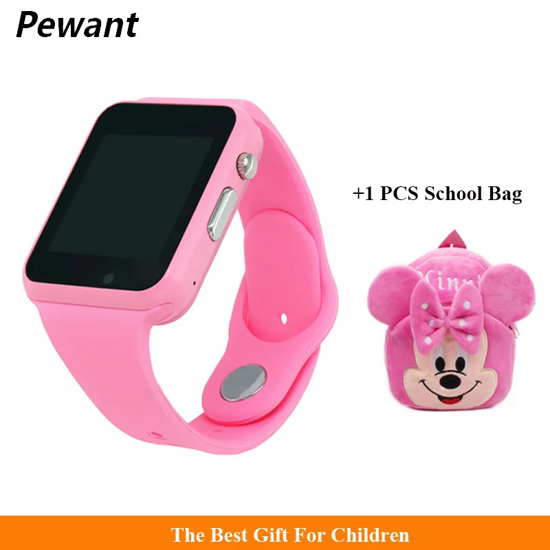 Pewant Smart Baby Watch With Camera Bluetooth Watch Android Smart Watch Support SIM For Children Kids Gifts PK Q90 Q80 Q50 Q60