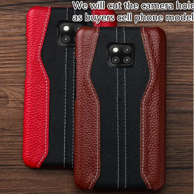 

LJ03 Genuine Leather Hard Half Wrapped Case For LG V20 Case For LG V20 Cover Case Free Shipping