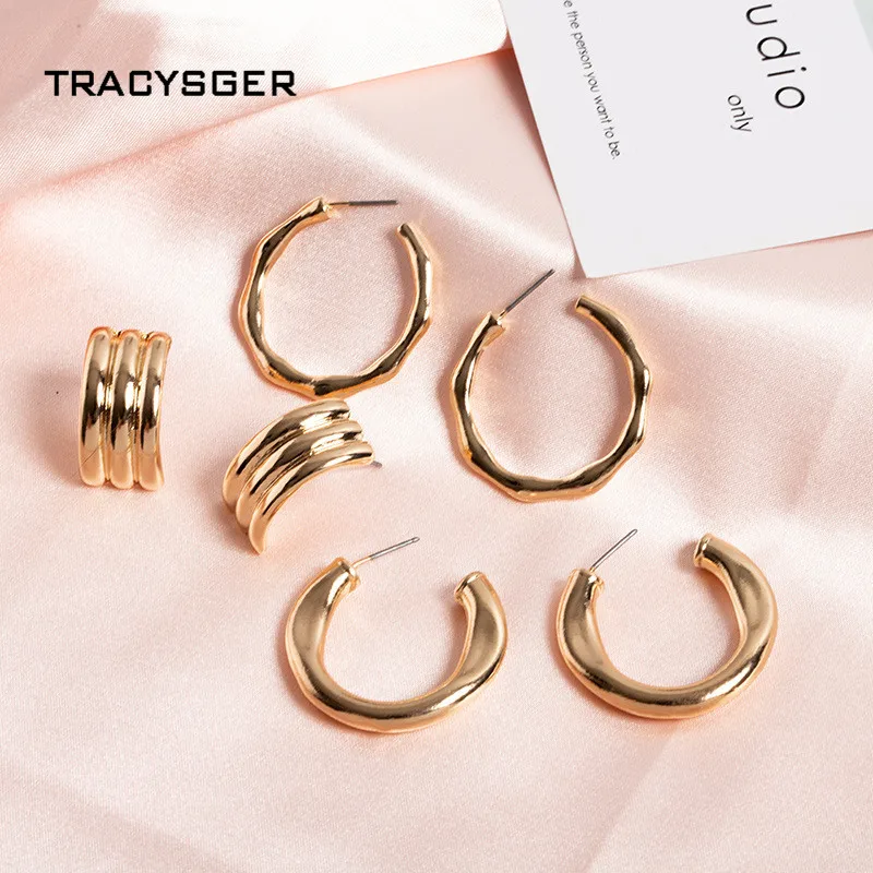 

AH-ER84716 /TRACYSGER/Korean version of the New Retro C-type Earrings