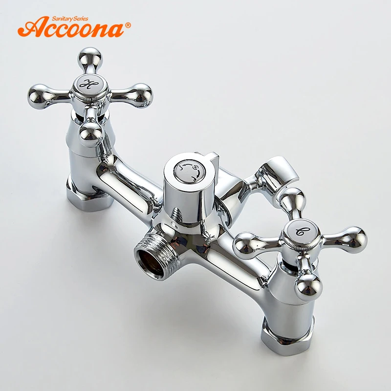 Online Accoona Dusche Armaturen Klassische Badewanne Wasserhahn Verchromt Halter Lange Nase Messing Bad Wasserhahn Bad Mischbatterie A7176