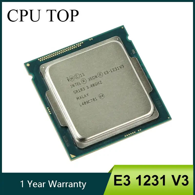Intel Xeon 1231 V3 3 4ghz Quad Core Lga 1150 Desktop Cpu 1231 V3 Processor Cpus Aliexpress