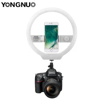 

YONGNUO YN128 CRI 95+ LED Photography Ring Light For Beauty Blogger Canon Nikon DSLR Camera Video Selfie Smartphone iPhone 8 7 6
