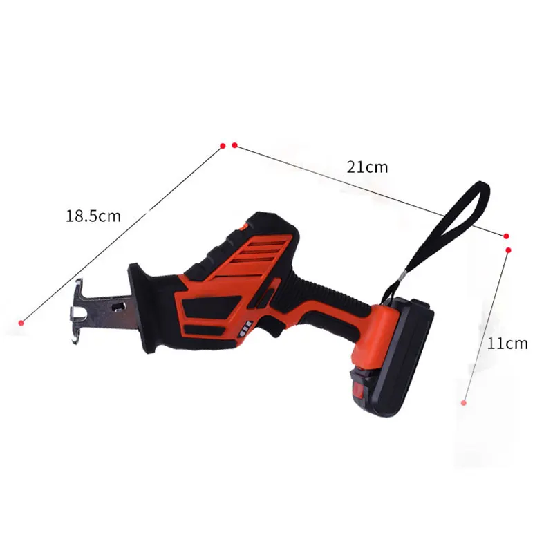 

Cordless 1-Handed Reciprocating Saw Chargeable Small Reciprocating Saw Woodworking HYD88