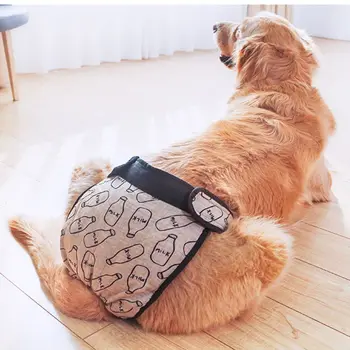 

Female Dog Diaper Doggie Diapers Pants Dog Wrap Panty Pet Underwear Briefs Shorts Sanitary Physiolo