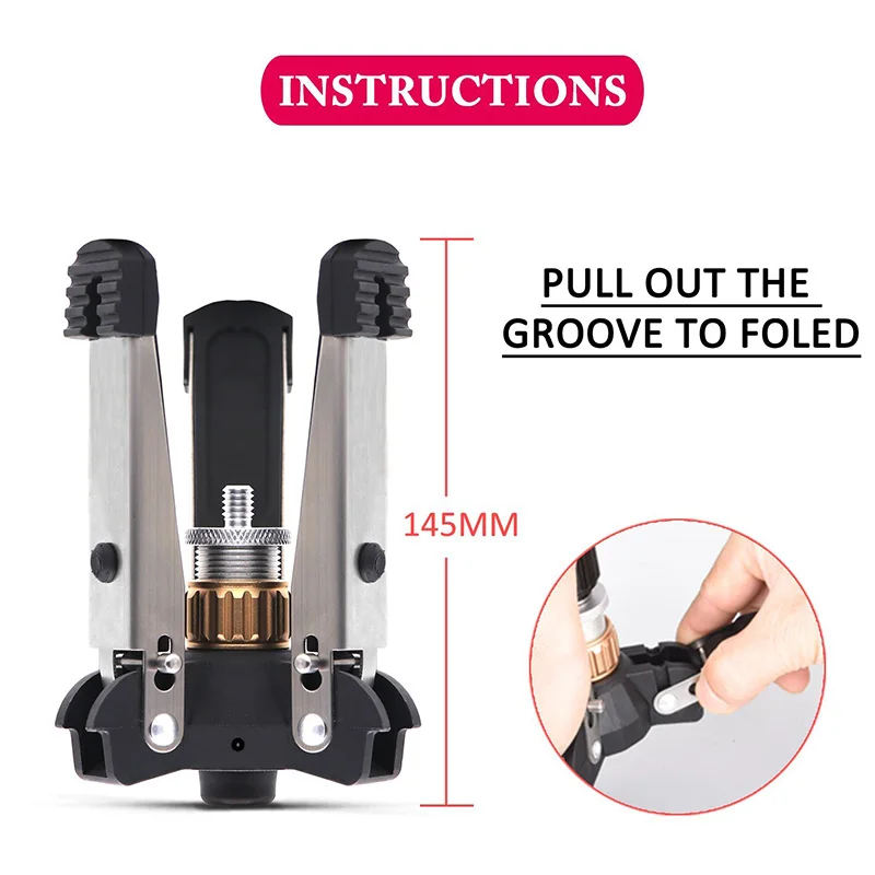  5KG Maxload Universal Video Monopod Stand Base Monopod Tripod Manbily Mini Three Feet Support for D