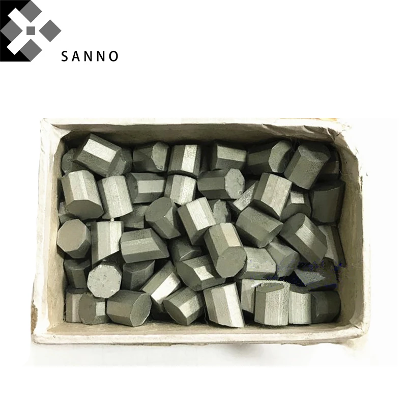 

1 кг YG8 YG11C T110 / T107 карбидные вставки для геологических шахт