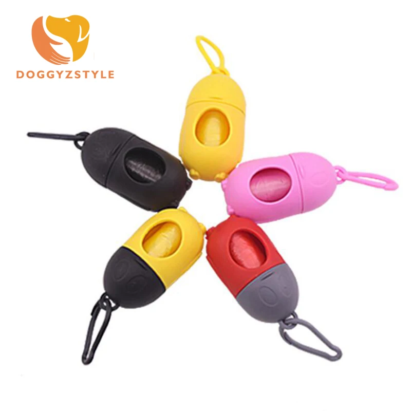 Penguin Shape Pet Dog Poop Bag Dispenser Waste Garbage Bags Carrier Holder Pets Products DOGGYZSTYLE | Дом и сад