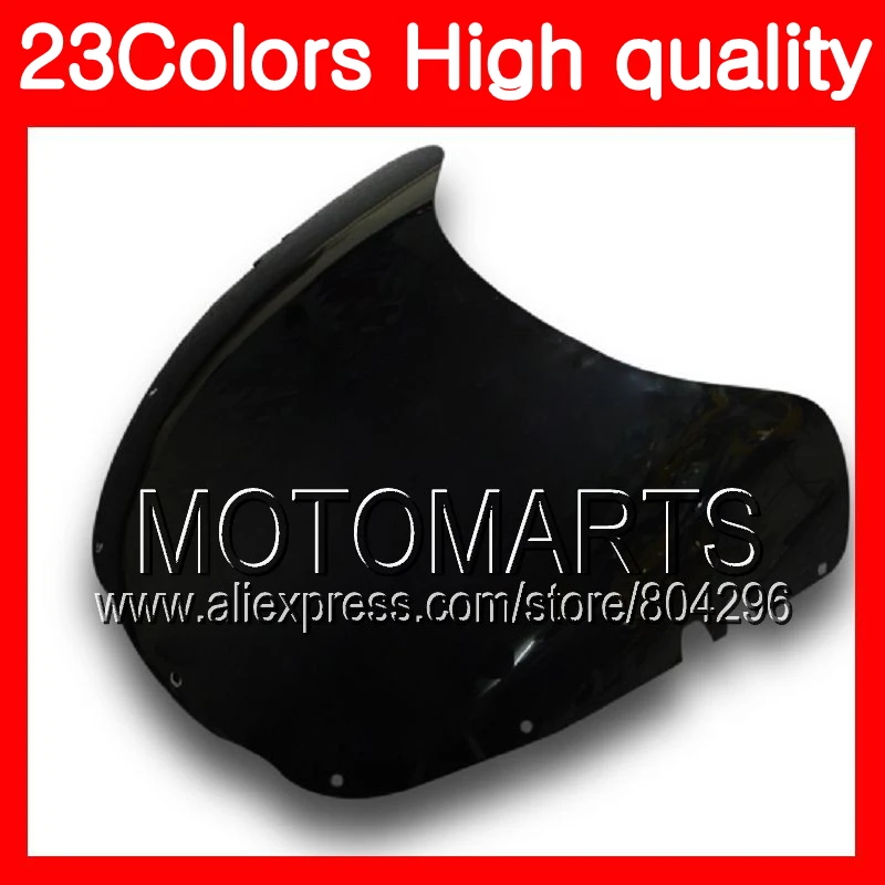 23Colors Windscreen For SUZUKI RGV250 VJ22 RGV 250 90 91 92 93 94 95 1990 1991 1992 1995 Chrome Black Clear Smoke Windshield | Автомобили